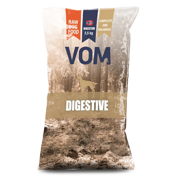 Vom og hundemat Digestive kjøttboller 2,5kg