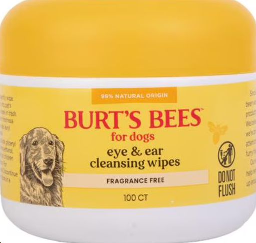 Burt's Bees Eye & Ear Cleansing Wipes 100stk