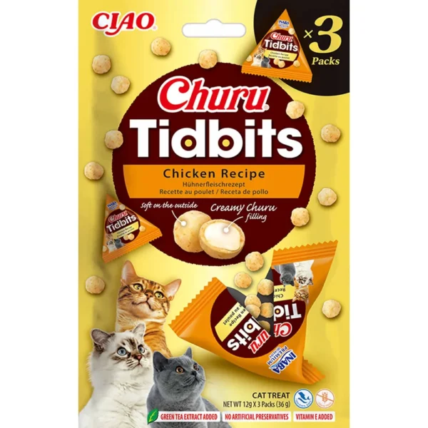 Churu Cat Tidbits Chicken 3stk