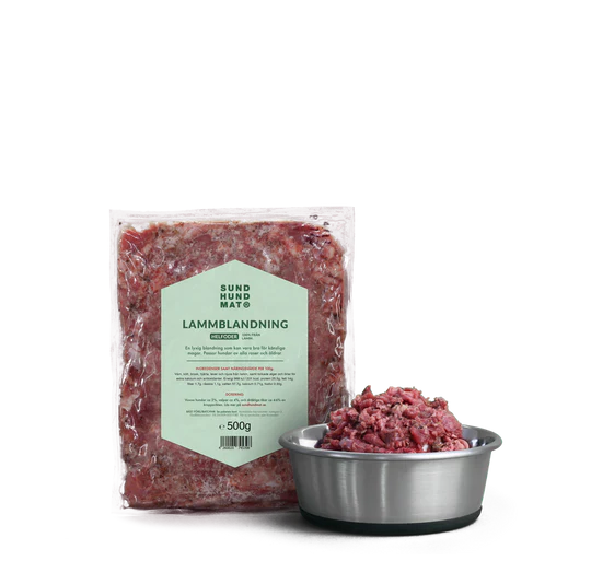 Sund Hundmat Lammeblanding 500g
