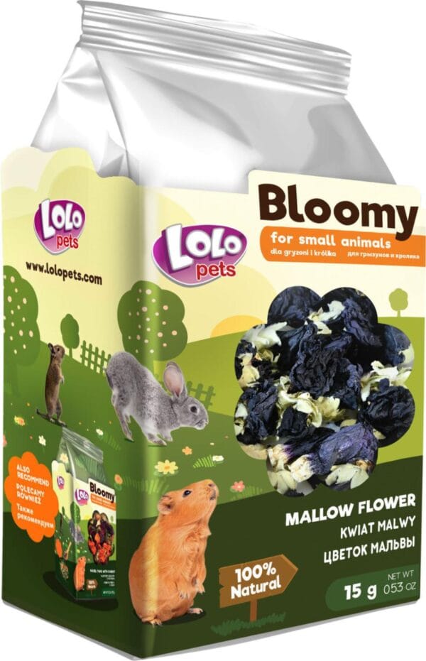 LoloPets Bloomy Mallowblomster 15g