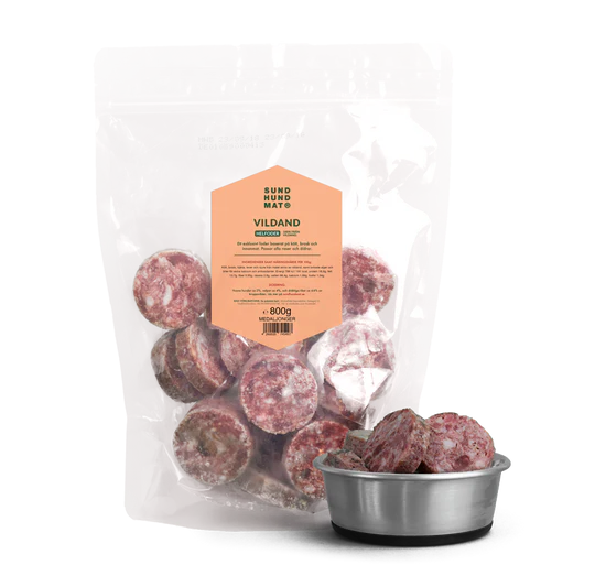 Sund Hundmat Andemedaljonger 800g