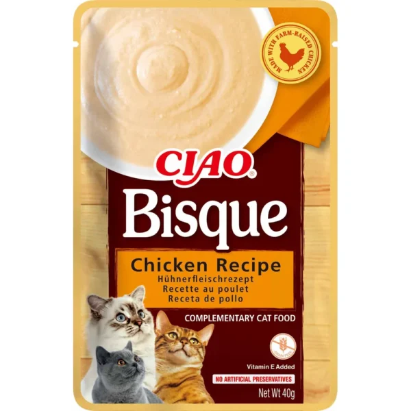Churu Cat Bisque w/chicken 40g
