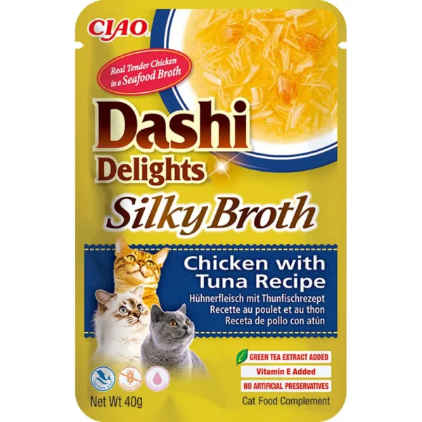 Churu Cat Dashi Delights Silky Broth Chicken/tuna 40g