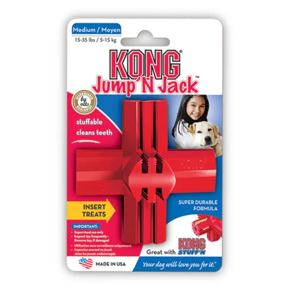 KONG Jump'N Jack L 12x12cm