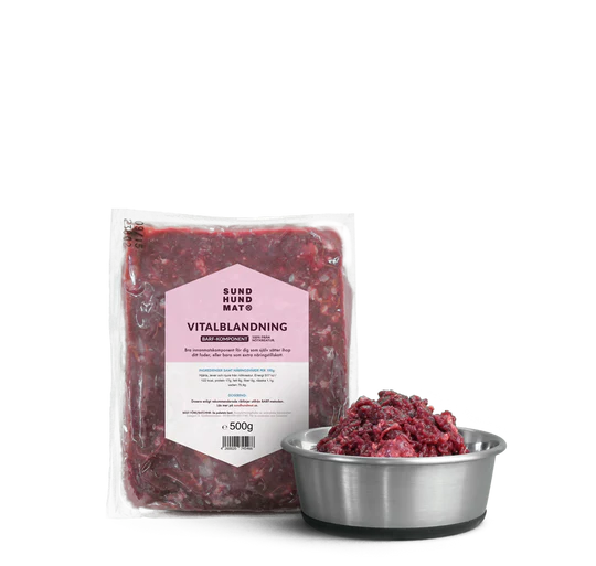 Sund Hundmat Tilleggsfôr Vitalblanding 500g