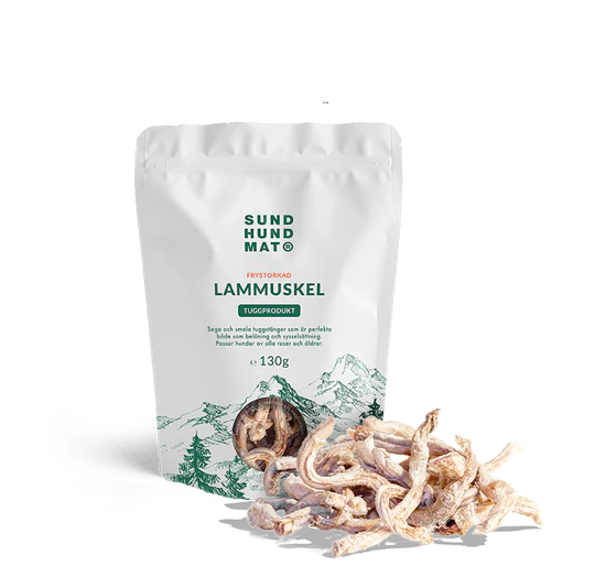 Sund Hundmat Frysetørket Lammemuskel 130g