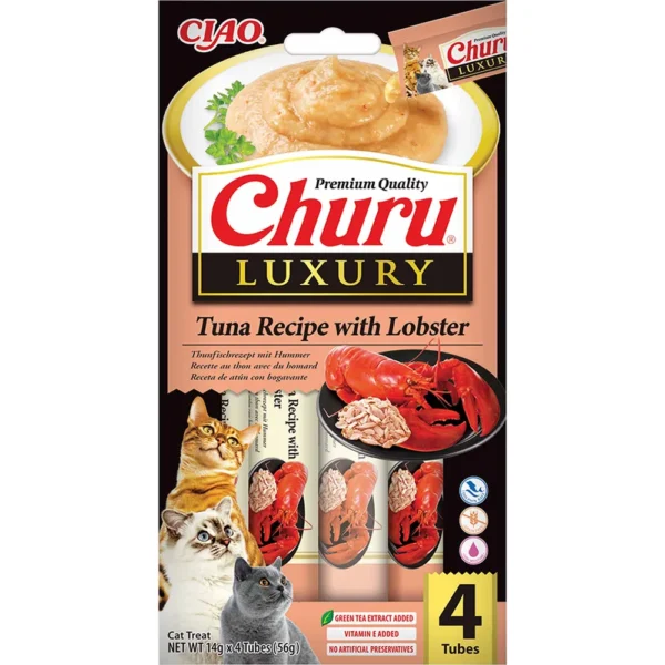 Churu Cat Luxury Tuna w/Lobster 4stk