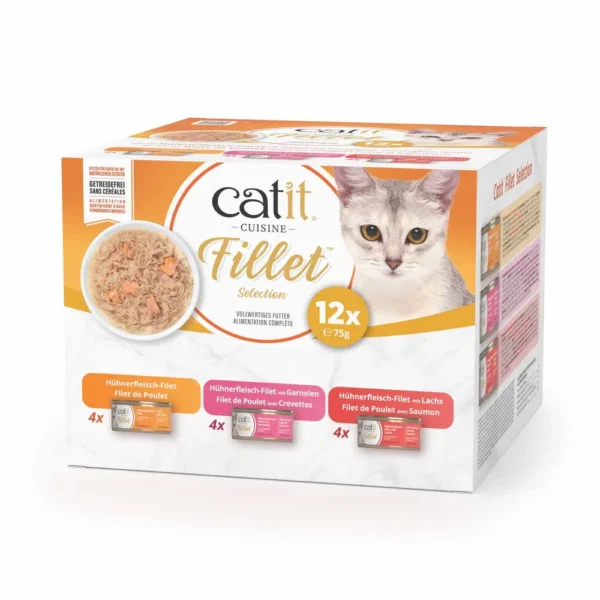 Catit Cuisine Chicken Fillet Variopack 12x75g