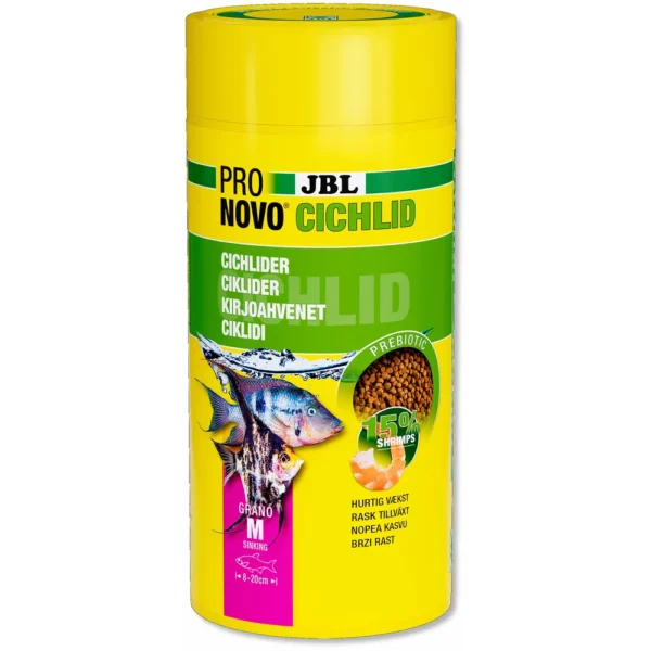 JBL ProNovo Cichlid Grano M 1L