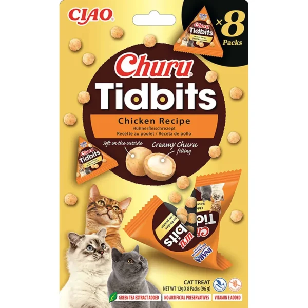 Churu Cat Tidbits Chicken 8stk