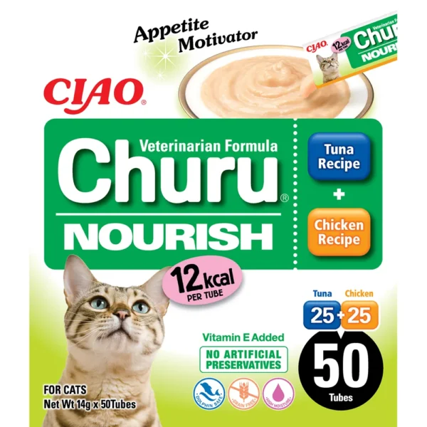 Churu Cat Vet Nourish Tune/chicken 50stk
