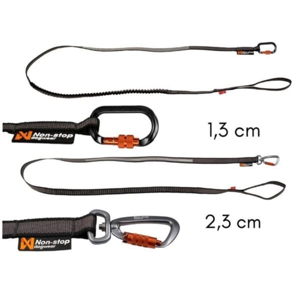 Non-Stop Dogwear Touring Bungee leash 1,2mx13mm
