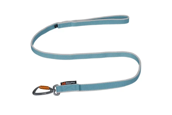 Non-Stop Dogwear Bungee leash ice blue 23mmx2m