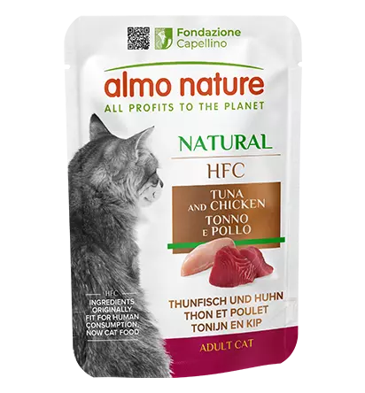 almo nature Natural HFC Tuna and Chicken 55g