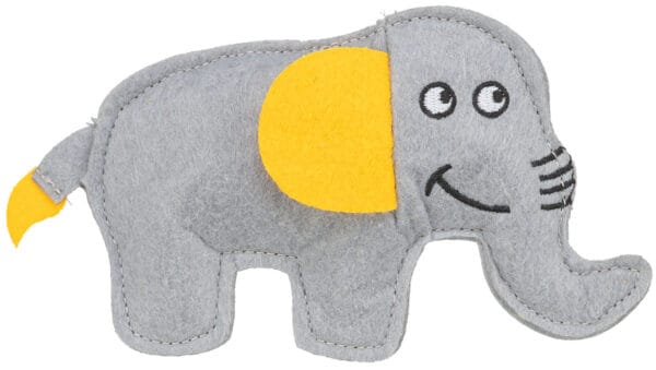 Katteleke Elefant filt m/catnip 15cm