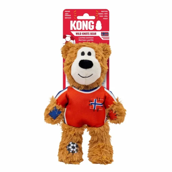 KONG Wild Knots Bjørn World Cup Norge 26,5x14,5x8,5cm