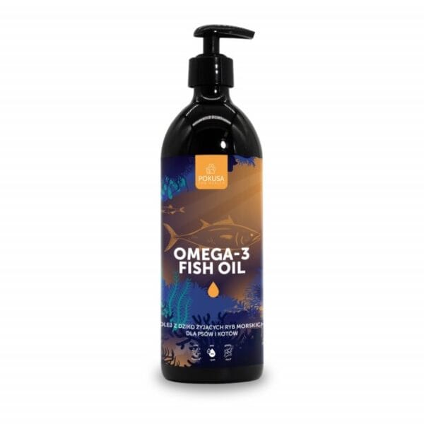 Pokusa Omega-3 Fiskeolje 500ml