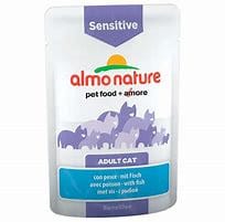 almo nature Sensitive Adult Cat with fish 70g