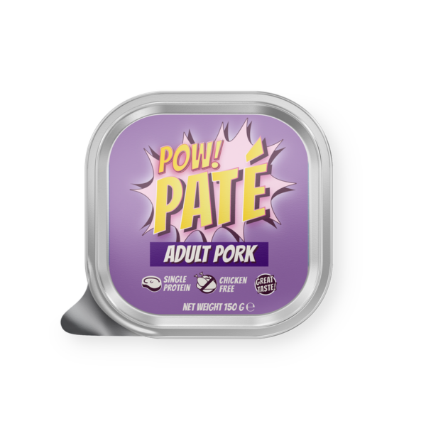 POW! Dog Adult Pork Paté boks 150g