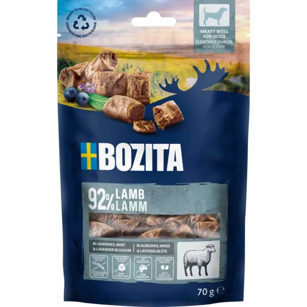 Bozita Snacks Meatybites Lamb 70g
