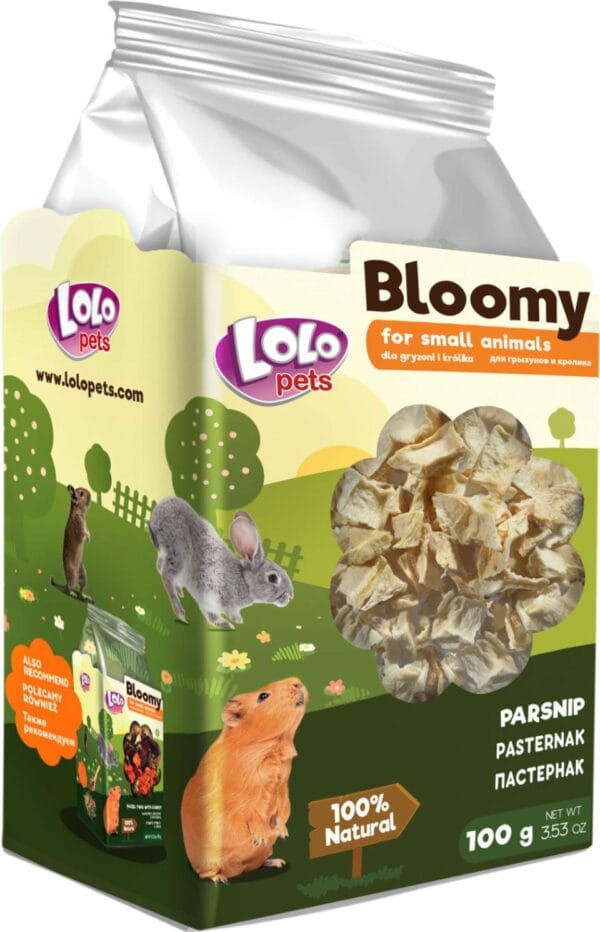 LoloPets Bloomy Pastinakk 100g
