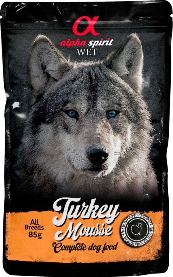 AlphaSpirit Pouch Turkey Mousse 85g