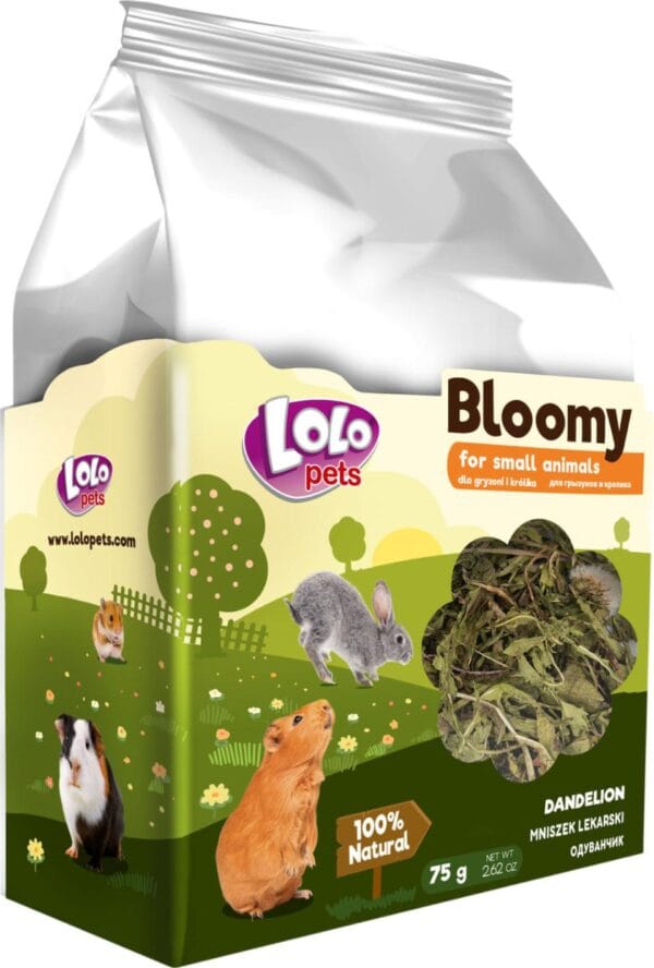 LoloPets Bloomy Løvetann 75g