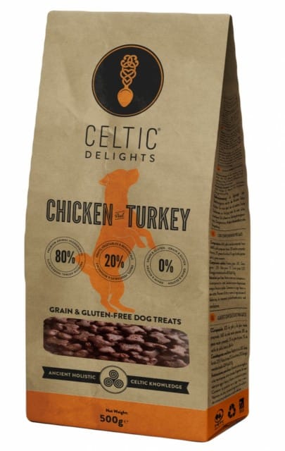 Celtic Delights Godbiter Kylling m/kalkun 500g