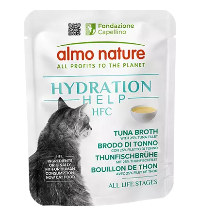 almo nature Hydration Help HFC Tuna Broth and Tuna 50g