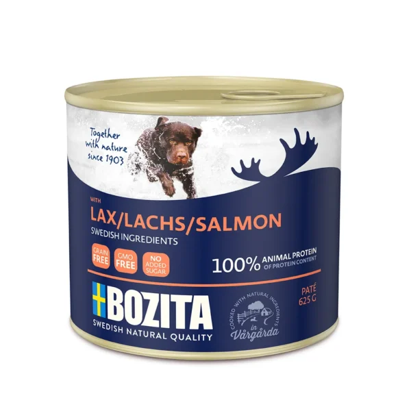 Bozita Dog Natural Chicken/salmon patè 625g