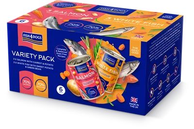 Fish4Dogs Variety Pack 6x395g