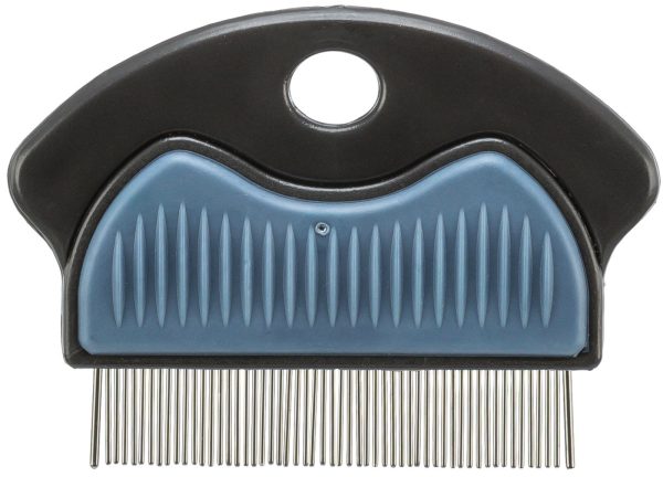 Børste Lusekam Metall m/plastikkskaft 7cm