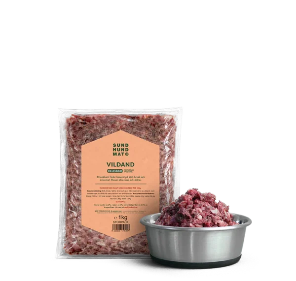 Sund Hundmat Villandblanding 1kg