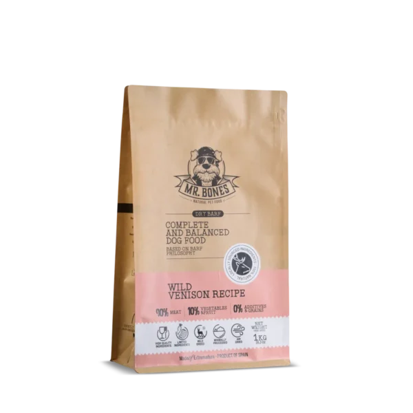 Mr. Bones Dry BARF Wild Venison recipe 1kg