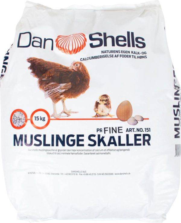 Muslingskall 15 kg