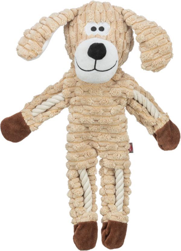 Hundeleke Hund Plysj m/tau 38cm