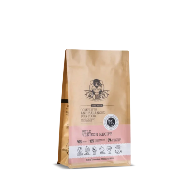 Mr. Bones Dry BARF Wild Venison recipe 450g