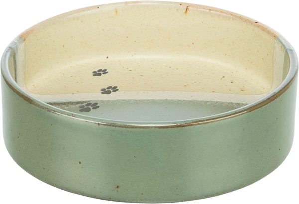 Keramikkskål Grønn/beige 0,2L ø12cm
