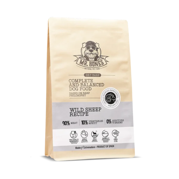 Mr. Bones Dry BARF Wild Sheep recipe 3kg