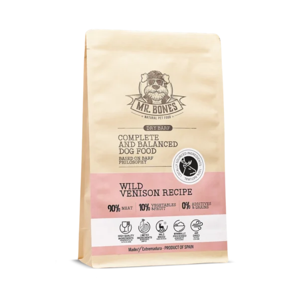 Mr. Bones Dry BARF Wild Venison recipe 3kg