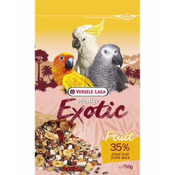Versele-Laga Papegøye Eksotisk Frukt mix 750g
