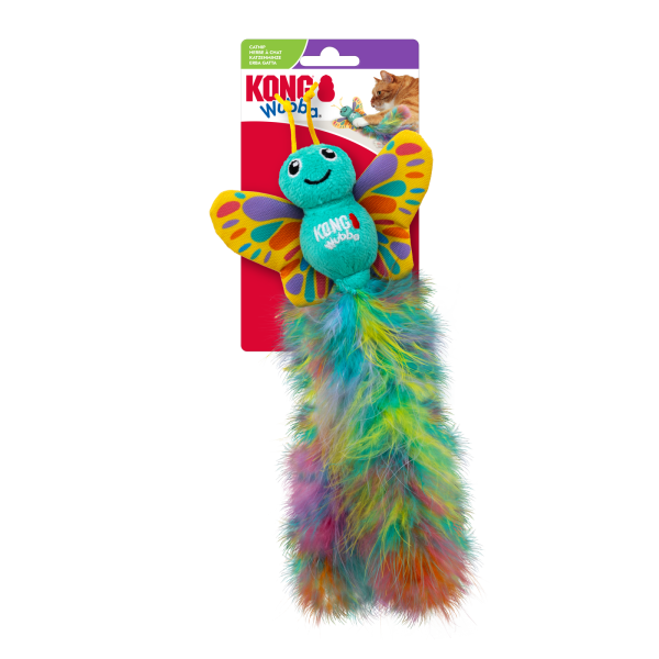 KONG Cat Wubba Butterfly
