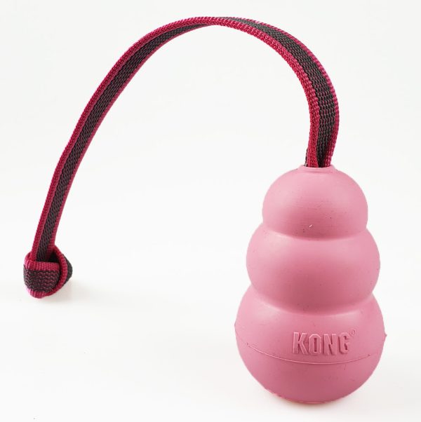 Jami KONG Puppy M m/supergrip rosa 50cm