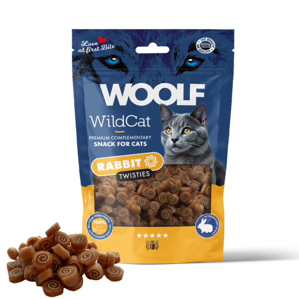 Woolf Wildcat Twisties Rabbit 50g