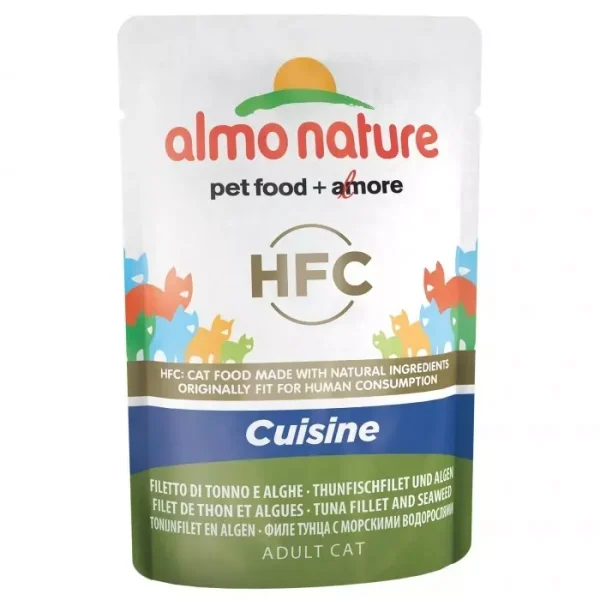 almo nature HFC Jelly Tuna Fillet & Seaweed 55g