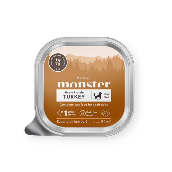 Monster Dog Adult Turkey Paté boks 150g