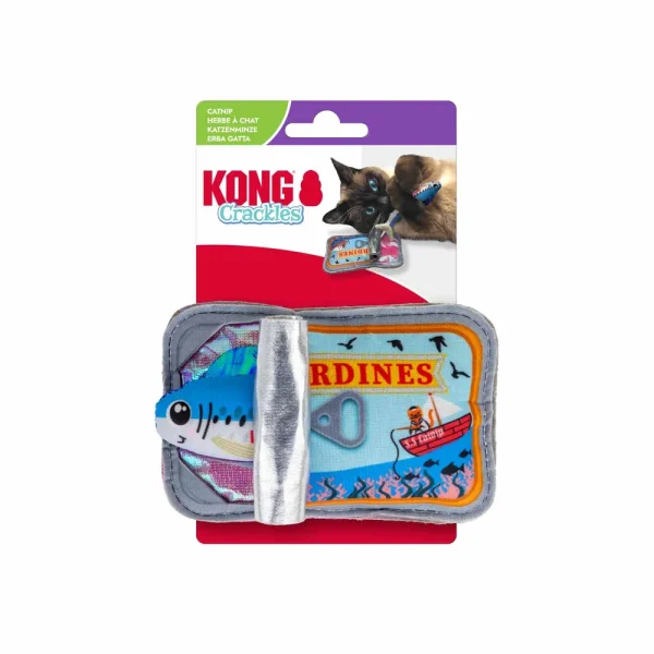 KONG Cat Crackles Sardine 13x5x8cm