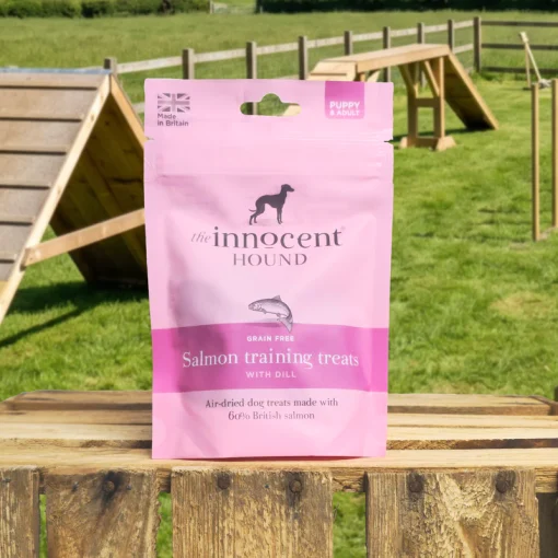 the Innocent Hound Salmon Training Treats 70g