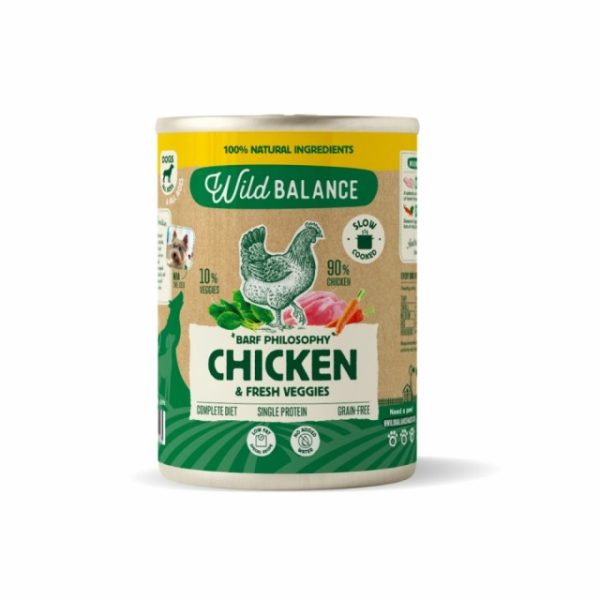 Wild Balance Barf Philosophy Chicken & fresh veggies 400g